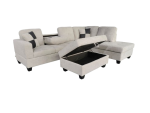 Canapé avec pouf BRISTOL – Image 5